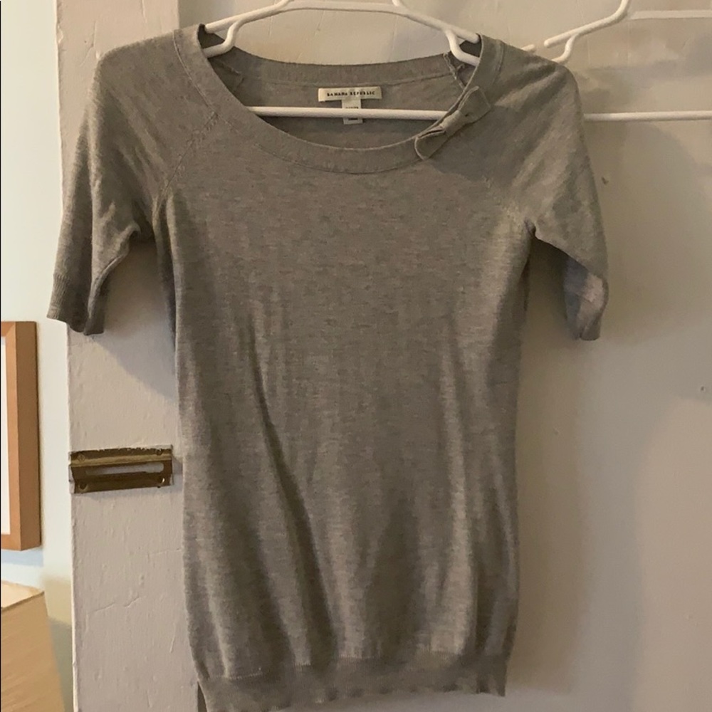 Banana Republic silk/cotton top. Sz xxl